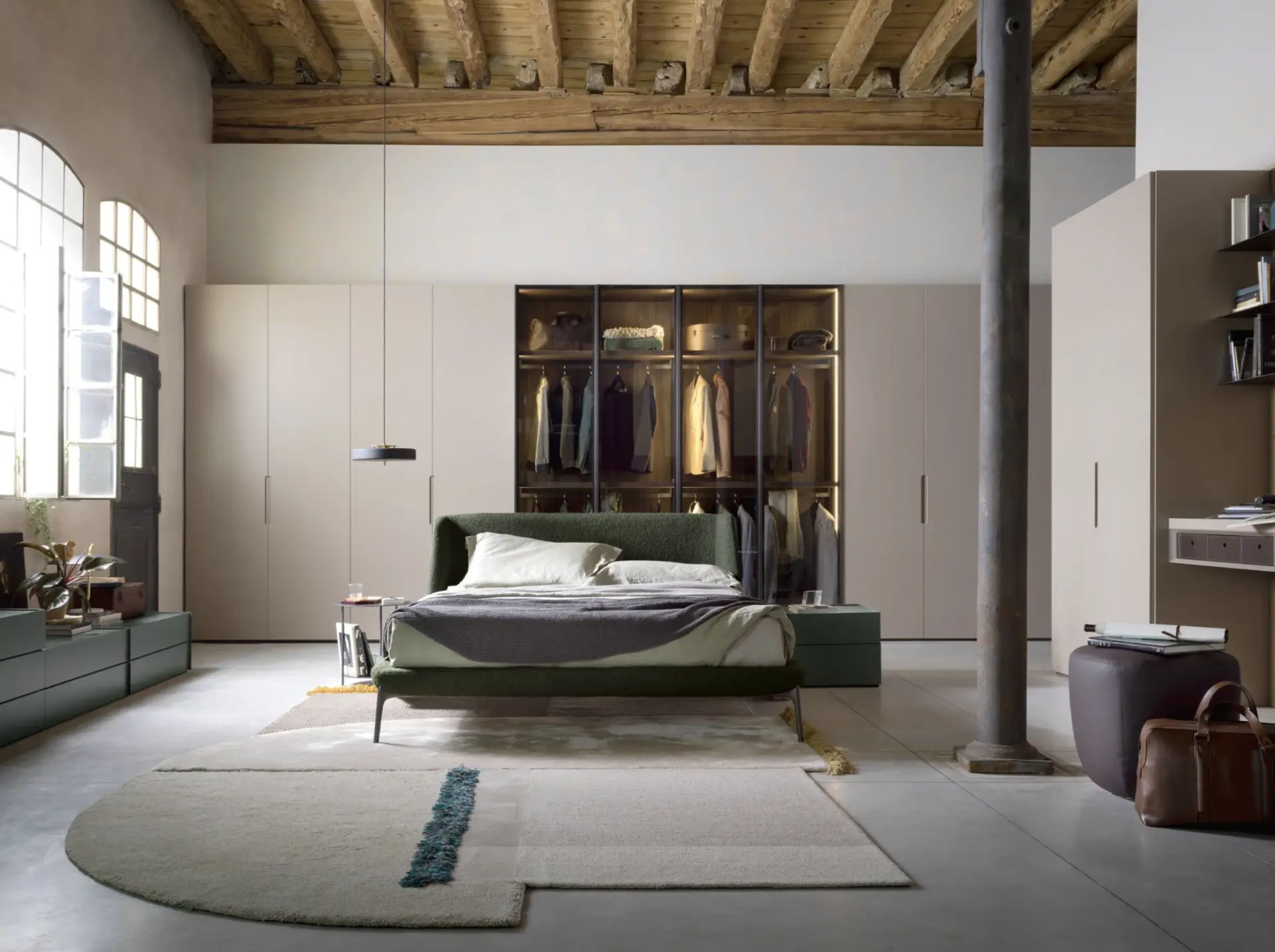 Cantiere e montaggio della zona notte